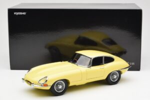 Jaguar E-Type 3.8 Series 1 Světle Žlutý Kyosho 1:18 08954LY Kov – obrázek 8 z 8