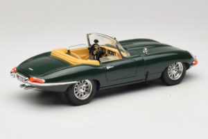 Jaguar E-Type Kabriolet Zelený Bburago 1:18 3026 Kov – obrázek 3 z 8