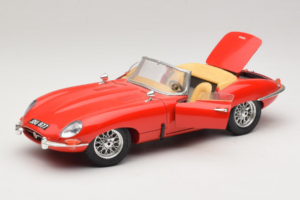 Jaguar E-Type Series 1 Kabriolet Červený Bburago 1:18 3038 Kov – obrázek 2 z 8