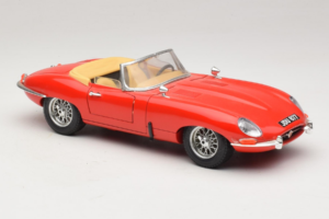 Jaguar E-Type Series 1 Kabriolet Červený Bburago 1:18 3038 Kov – obrázek 7 z 8