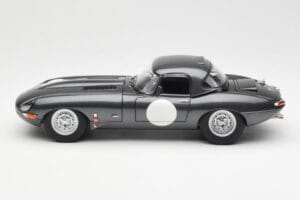 Jaguar E-Type Series 1 Coupe Lightweight Tmavě Šedý AUTOart 1:18 73647 Kov – obrázek 4 z 8