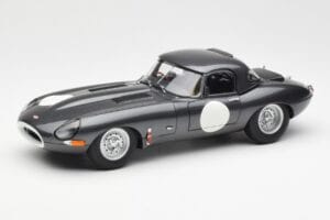 Jaguar E-Type Series 1 Coupe Lightweight Tmavě Šedý AUTOart 1:18 73647 Kov