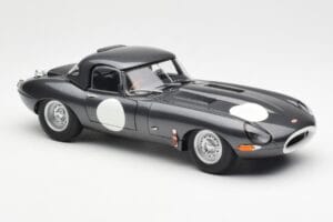 Jaguar E-Type Series 1 Coupe Lightweight Tmavě Šedý AUTOart 1:18 73647 Kov – obrázek 6 z 8