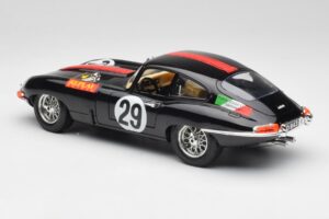 Jaguar E-Type #29 Černý Bburago 1:18 3018-M4 Kov – obrázek 7 z 8