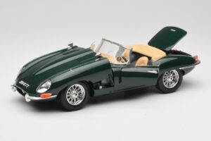 Jaguar E-Type Series 1 Roadster Zelený Bburago 1:18 3018-M5 Kov – obrázek 2 z 8