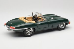 Jaguar E-Type Series 1 Roadster Zelený Bburago 1:18 3018-M5 Kov – obrázek 3 z 8