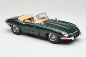 Jaguar E-Type Series 1 Roadster Zelený Bburago 1:18 3018-M5 Kov – obrázek 6 z 8