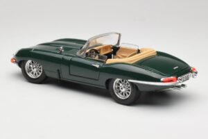 Jaguar E-Type Series 1 Roadster Zelený Bburago 1:18 3018-M5 Kov – obrázek 7 z 8