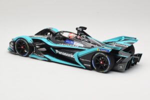 Jaguar I-Type 3 Panasonic Jaguar Racing #3 N. Piquet Jr. Formula E Season 5 2019 Minichamps 1:18 114180003 Kov – obrázek 5 z 6