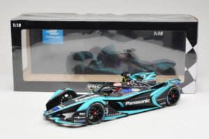 Jaguar I-Type 3 Panasonic Jaguar Racing #3 N. Piquet Jr. Formula E Season 5 2019 Minichamps 1:18 114180003 Kov – obrázek 6 z 6