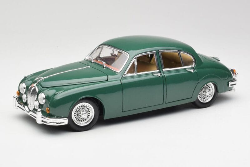 Jaguar Mk II British Racing Zelený Maisto 1:18 50287 Kov