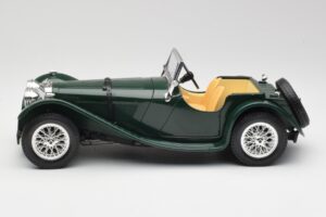 Jaguar SS 100 Roadster Zelený Bburago 1:18 3006 Kov – obrázek 4 z 8