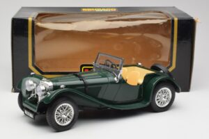 Jaguar SS 100 Roadster Zelený Bburago 1:18 3006 Kov – obrázek 8 z 8