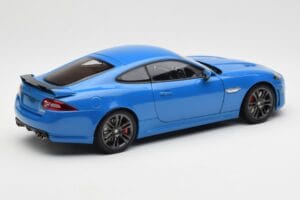 Jaguar XKR-S X150 French Racing Modrý AUTOart 1:18 73641 Kov – obrázek 3 z 8