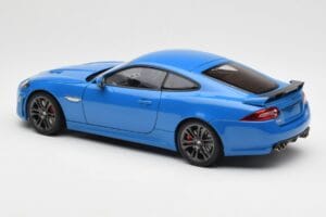Jaguar XKR-S X150 French Racing Modrý AUTOart 1:18 73641 Kov – obrázek 7 z 8