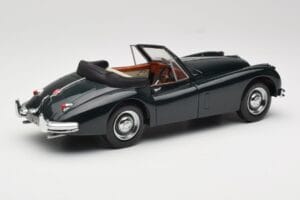 Jaguar XK140 Drophead Coupe Černý Sun Star 1:18 2802 Kov – obrázek 3 z 8