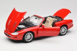 Jaguar XKR X100 Červený Maisto 1:18 50330 Kov – obrázek 2 z 8