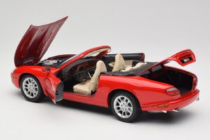 Jaguar XKR X100 Červený Maisto 1:18 50330 Kov – obrázek 5 z 8