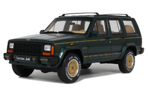Jeep Cherokee XJ Limited Dark Hunter Green Otto 1:18 OT1340 Pryskyřice