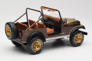 Jeep CJ-7 Golden Eagle Zelený MCG 1:18 MCG18109 Kov – obrázek 2 z 6