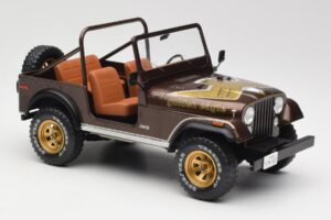 Jeep CJ-7 Golden Eagle Zelený MCG 1:18 MCG18109 Kov – obrázek 4 z 6