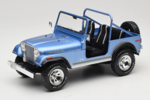 Jeep CJ-7 Laredo Modrý MCG 1:18 MCG18553 Kov