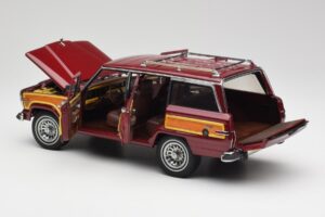 Jeep Grand Wagoneer Classic Červený AUTOart 1:18 74002 Kov – obrázek 5 z 8