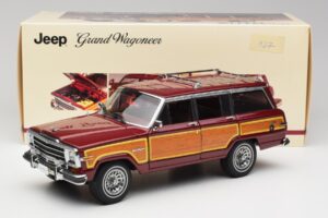 Jeep Grand Wagoneer Classic Červený AUTOart 1:18 74002 Kov – obrázek 8 z 8