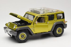 Jeep Rescue Concept Zelený Maisto 1:18 36699-M1 Kov – obrázek 2 z 8