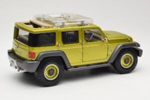 Jeep Rescue Concept Zelený Maisto 1:18 36699-M1 Kov – obrázek 3 z 8