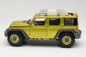 Jeep Rescue Concept Zelený Maisto 1:18 36699-M1 Kov – obrázek 4 z 8