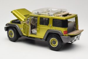 Jeep Rescue Concept Zelený Maisto 1:18 36699-M1 Kov – obrázek 5 z 8