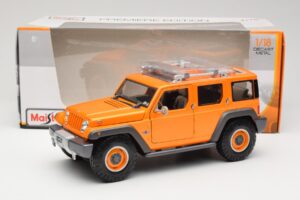 Jeep Rescue Concept Oranžový Maisto 1:18 36699 Kov – obrázek 8 z 8