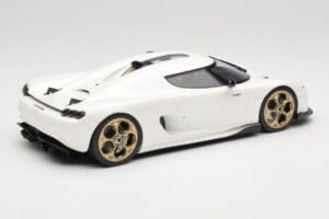 Koenigsegg CC850 Crystal White GT Spirit 1:18 GT903 Pryskyřice – obrázek 2 z 6