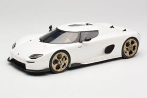 Koenigsegg CC850 Crystal White GT Spirit 1:18 GT903 Pryskyřice