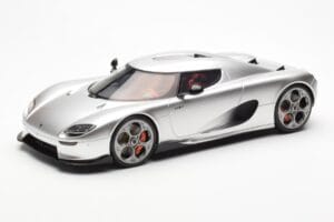 Koenigsegg CC850 Moon Silver GT Spirit 1:18 GT452 Pryskyřice