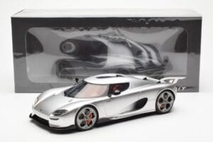 Koenigsegg CC850 Moon Silver GT Spirit 1:18 GT452 Pryskyřice – obrázek 6 z 6