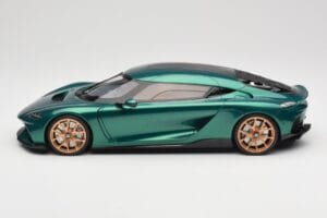Koenigsegg Gemera Racing Green GT Spirit 1:18 GT888 Pryskyřice – obrázek 3 z 5