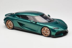 Koenigsegg Gemera Racing Green GT Spirit 1:18 GT888 Pryskyřice – obrázek 4 z 5