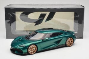Koenigsegg Gemera Racing Green GT Spirit 1:18 GT888 Pryskyřice – obrázek 5 z 5