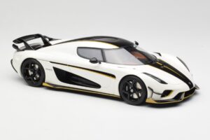 Koenigsegg Regera Crystal Bílý GT Spirit 1:18 GT913 Pryskyřice – obrázek 4 z 6