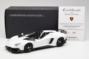 Lamborghini Aventador J Bílý AUTOart 1:18 74674 Kov – obrázek 8 z 8