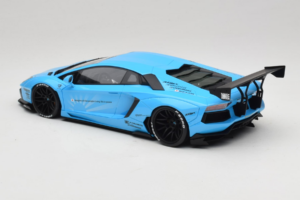 Lamborghini Aventador Liberty Walk Modrý GT Spirit 1:18 GT073 Pryskyřice – obrázek 5 z 6