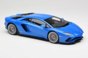 Lamborghini Aventador S LP740-4 Blue Nila AUTOart 1:18 79134 Kov – obrázek 6 z 8