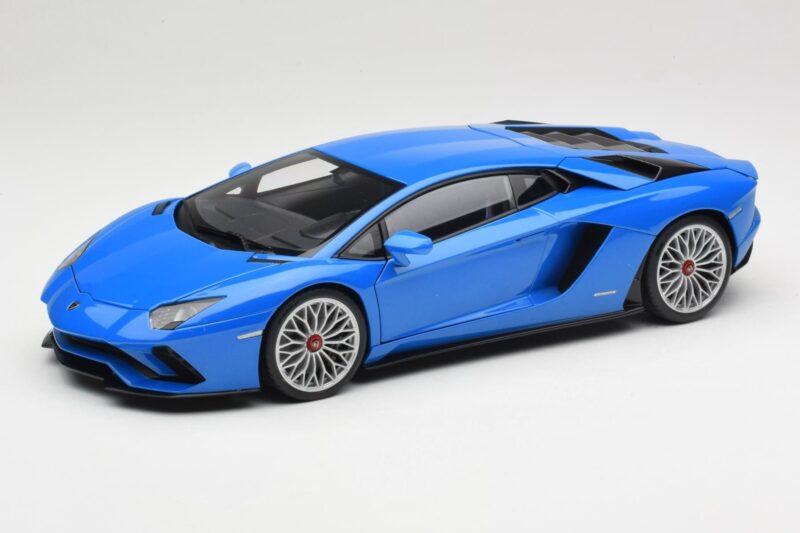 Lamborghini Aventador S LP740-4 Blue Nila AUTOart 1:18 79134 Kov