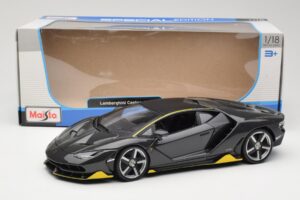 Lamborghini Centenario Šedý Maisto 1:18 31386-M1 Kov – obrázek 8 z 8