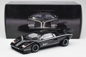 Lamborghini Countach LP500S Černý Kyosho 1:18 08326K Kov – obrázek 8 z 8
