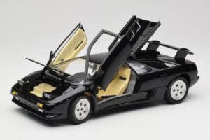 Lamborghini Diablo Černý Mira 1:18 6107 Kov – obrázek 2 z 8