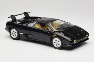 Lamborghini Diablo Černý Mira 1:18 6107 Kov – obrázek 6 z 8