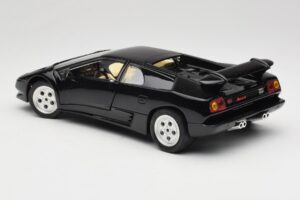 Lamborghini Diablo Černý Mira 1:18 6107 Kov – obrázek 7 z 8